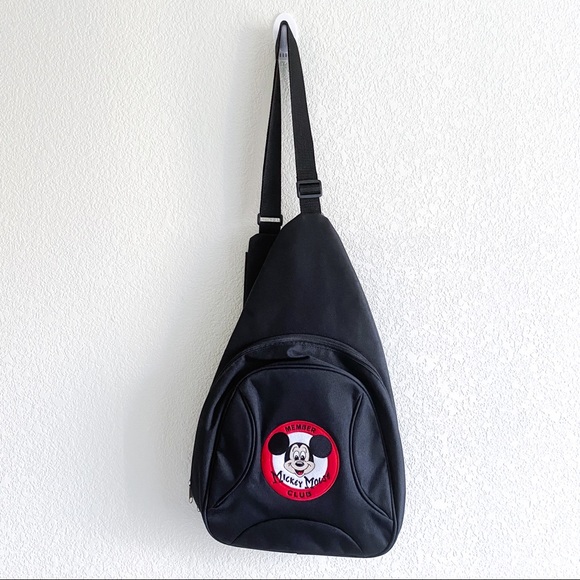 mickey mouse sling backpack
